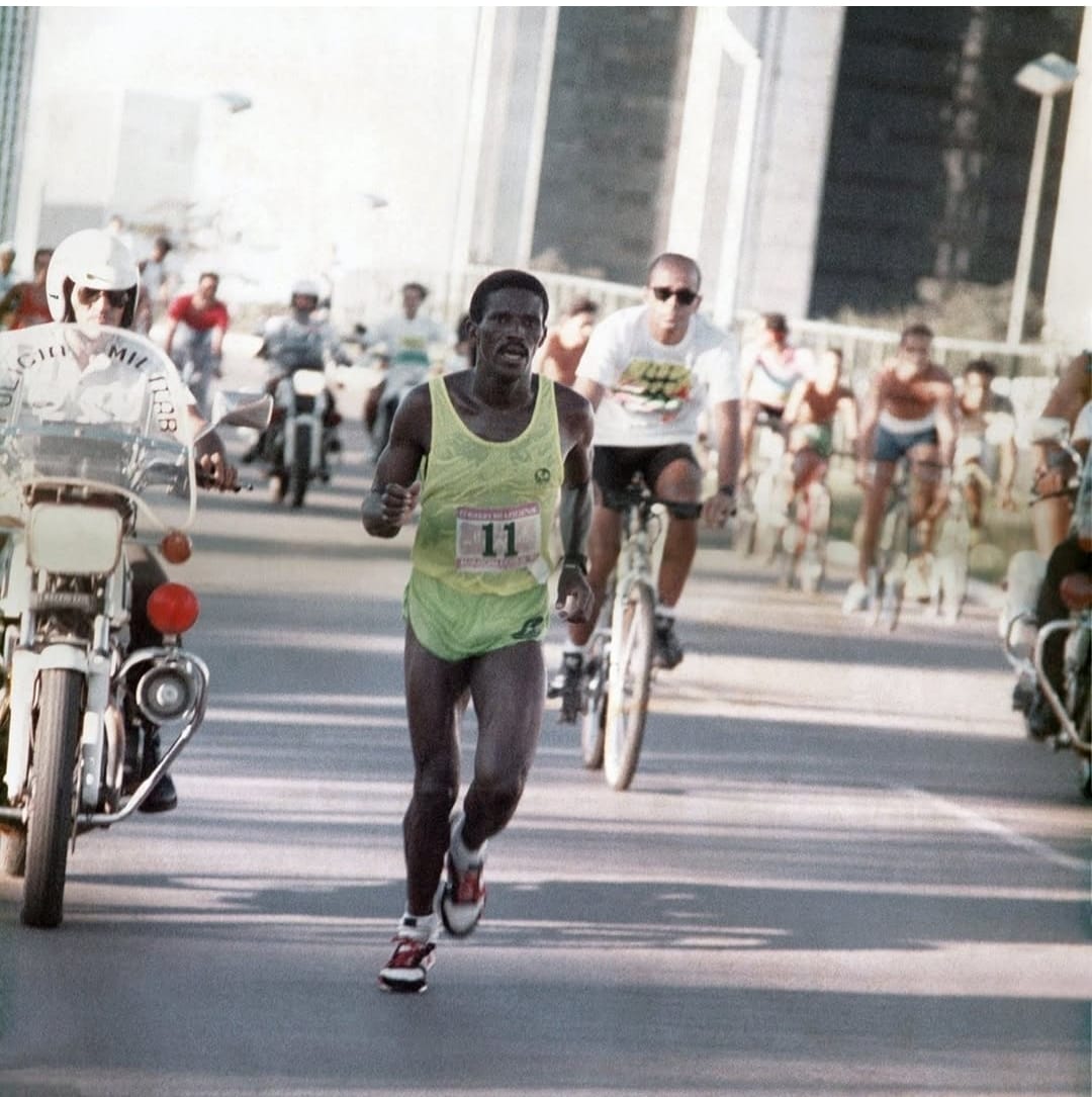 Lourival Sampaio na Maratona